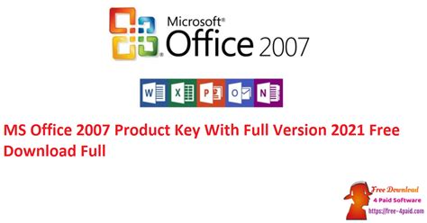Ms Office 2007 Crack Free Download Free Download 4 Paid Software