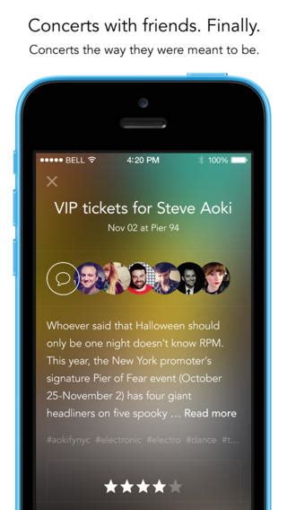 It caters to performing arts, film festivals, music festivals, cinema and art houses, universities and many systems offer mobile apps, allowing buyers to receive barcodes or links to. Concerts With Friends App Jukely Now Lets You Purchase ...
