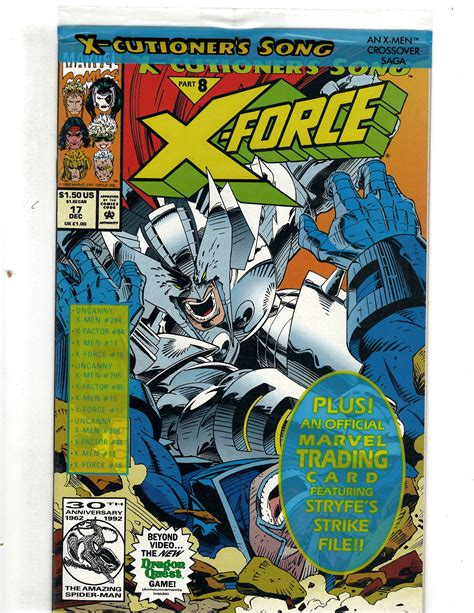 X Force 17 1992 Ej10 Comic Books Modern Age Marvel Superhero
