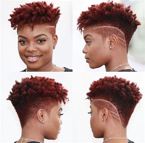 Pin By Sashell Reid On Natural Hair Shaved Hair Designs Tapered