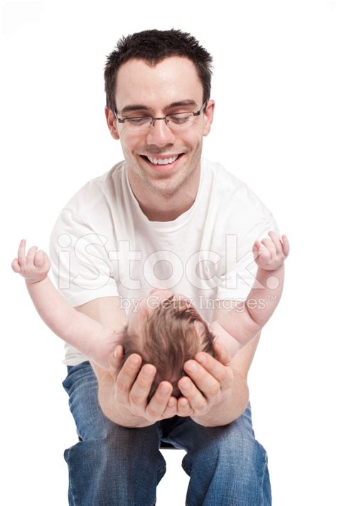 Father Smiling At His Son Stock Photos Freeimages