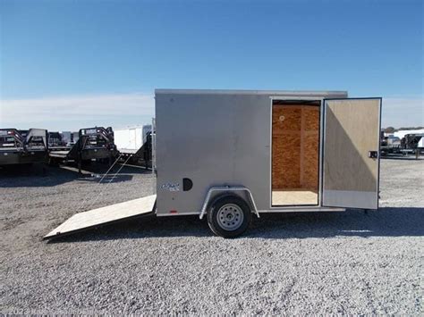 Cargo Trailer 2020 Pace American 6x10 Enclosed Cargo Trailer V Nose