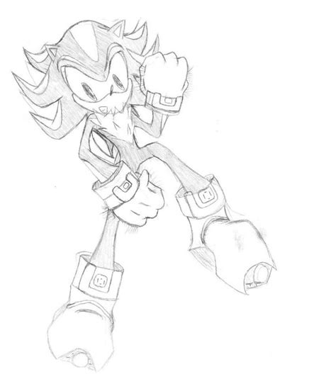 Shadow Sketch By Chain The Hedgehog On Deviantart