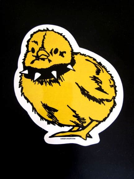 Gigart — Tough Chick Die Cut Vinyl Sticker