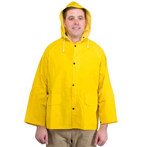 Yellow 2 Piece Rain Jacket 2xl