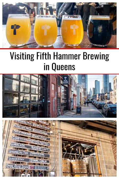Fifth Hammer Brewing In Queens One Of My Favorite Ny Breweries Brewery Brewing Long Island City