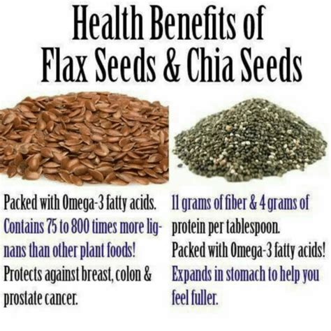 Health Benefits Of Flax And Chia Seeds Flax Seed Benefits Seeds