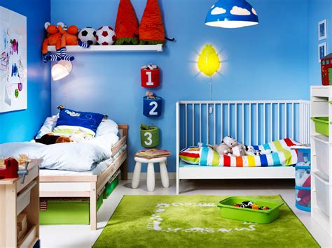 Looking for some boys room decor ideas you can diy? 33 Wonderful Shared Kids Room Ideas | DigsDigs
