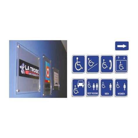 Stainless Steel Building Sign Boards For Office At Rs 180piece In Mumbai