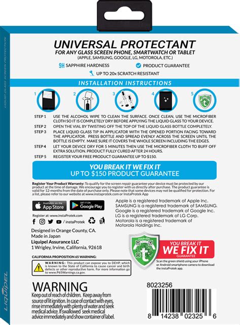 Best Buy Liquipel Liquid Glass Screen Protection For Tablets