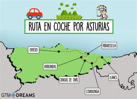 ruta en coche en asturias rutas en coche asturias turismo viajar por españa