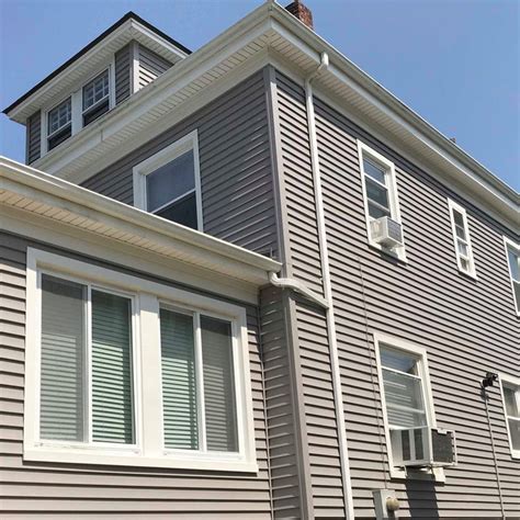 Mastic Harbor Gray Vinyl Siding Photos And Ideas Houzz