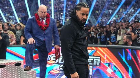 Wwe Summerslam Results Jimmy Uso Betrays Jey Uso To Hand Roman Reigns