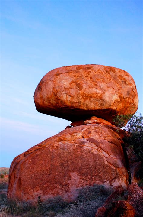 Devils Marbles On The Road