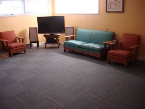 Best carpet tiles for basement. Representation of Basement Floor Covering: Best Options ...