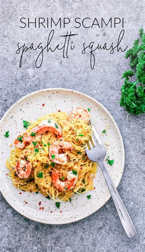 Shrimp Scampi Spaghetti Squash Recipes Tasty Sophie Smith