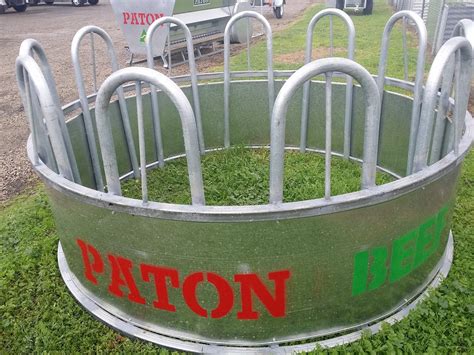Paton Livestock Equipment Hay Ring Bulls Paton Livestock Equipment