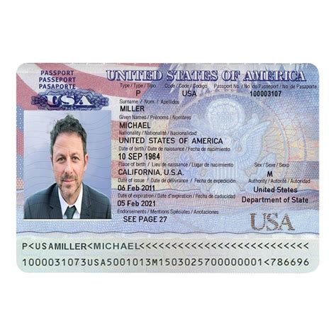 The same wait period applies to replacement cards. You can get any PSD of Driving licences or passport or any other documents. Here's USA passport ...