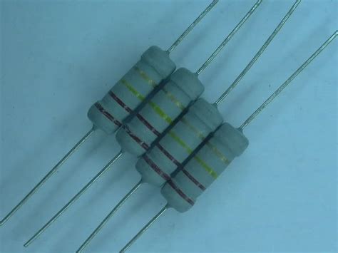 100pcs 47k Ohm 2w Watt Resistor Axial Lead Carbon Film Ebay