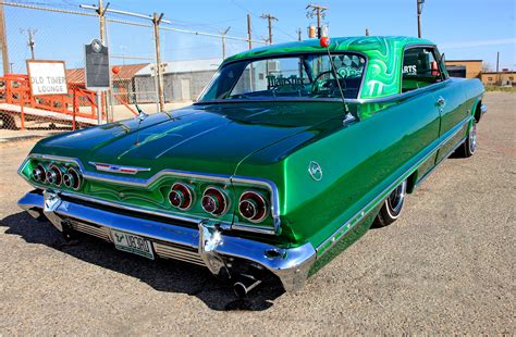 1963 Chevrolet Impala Green Monster