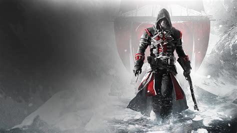 Assassin S Creed Rogue Templar Outfit With Hood Gameplay Youtube