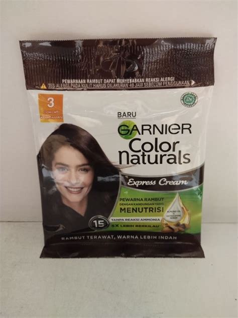 Garnier Color Natural Hair Pewarna Rambut Warna Coklat Kehitaman No
