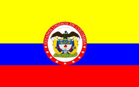 La bandera de la república de colombia está diseñada en forma de un rectángulo, la misma que se encuentra dividida con tres franjas horizontales coloreadas con los colores primarios. blog Espe y Dani: bandera colombiana jpg