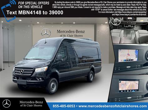 New 2023 Mercedes Benz Sprinter Cargo Van Cargo 170 Wb Van In St Clair