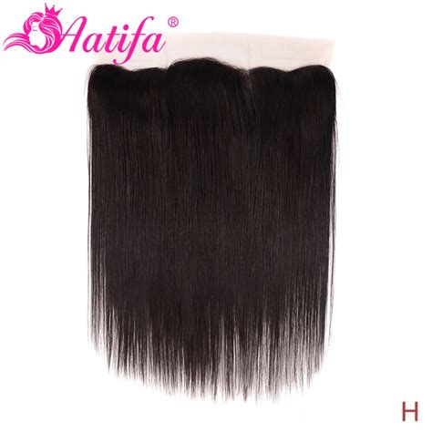 Transparent Lace Frontal X Brazilian Straight Frontal Human Hair