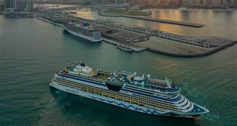 Dubai Harbour Welcomes First Cruise Passengers From Aidabella