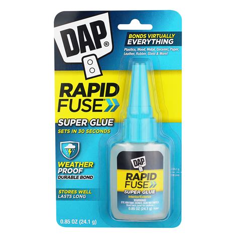 dap® rapidfuse® super glue adhesive dap global