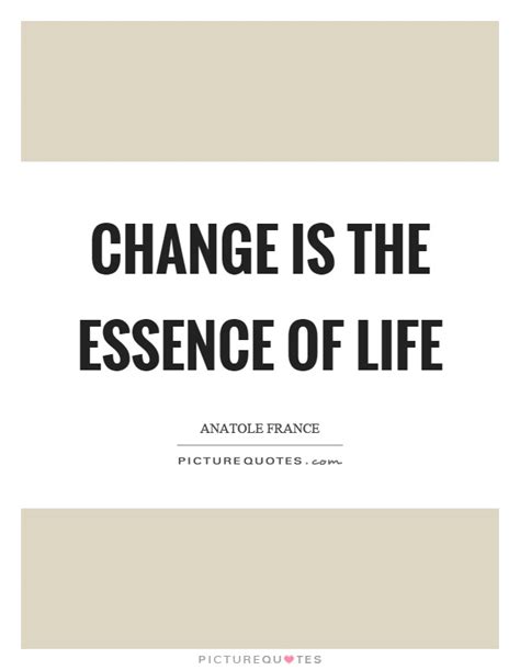 The essence of life is not in the great victories and grand failures, but in the simple joys. Change is the essence of life | Picture Quotes