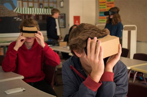 Spanish Students Use Virtual Reality To Explore Post Park Tudor School