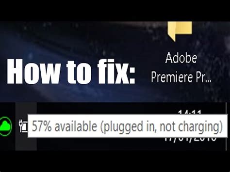 Try these simple solutions and your laptop will be all set to get charged! Fix (plugged in, not charging) - Windows 10 Lenovo Fix ...