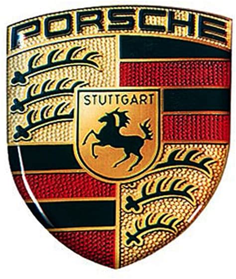 Amazonfr Porsche Crest Logo Sticker 3d