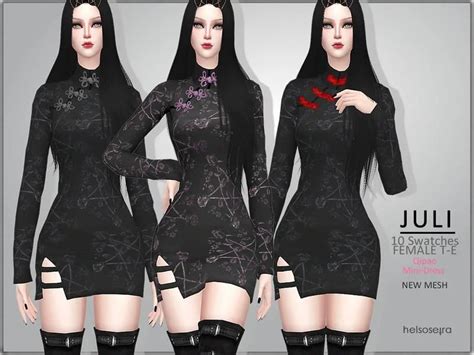 25 Sims 4 Gothic Dress Cc Ideas