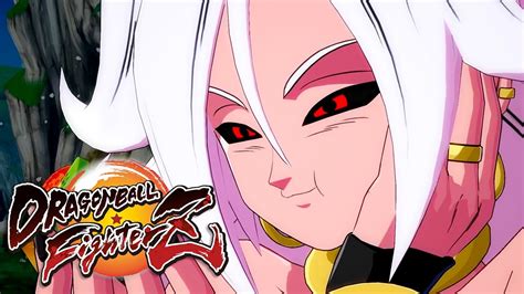 superpiccolos dragon ball fighterz android 21 dragon ball fighterz gets new trailer showing