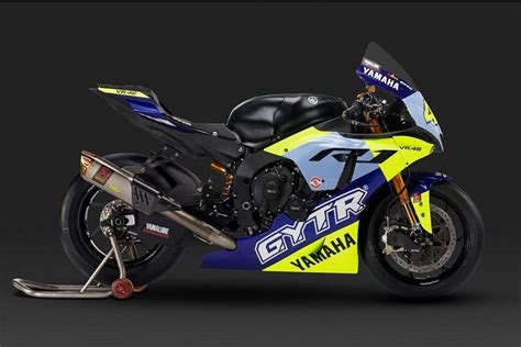Yamaha Gytr R1 Vr46 Tribute Superbike Unveiled In Honour Of Valentino