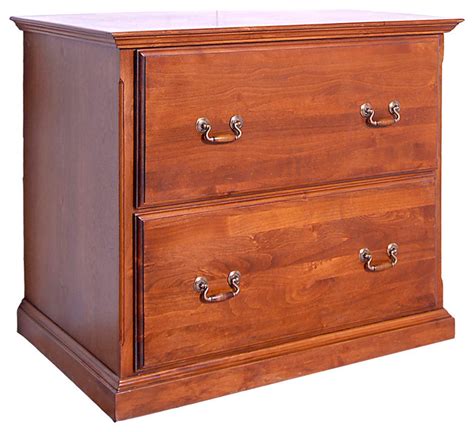 Free shipping anywhere in the continental u.s. Traditional Alder Lateral File Unfinished Alder ...