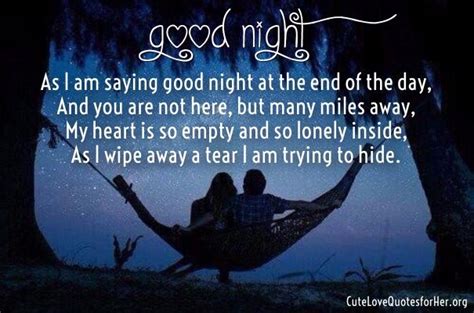 Goodnight Love Poems For Her Good Night Poems Good Night Love Quotes