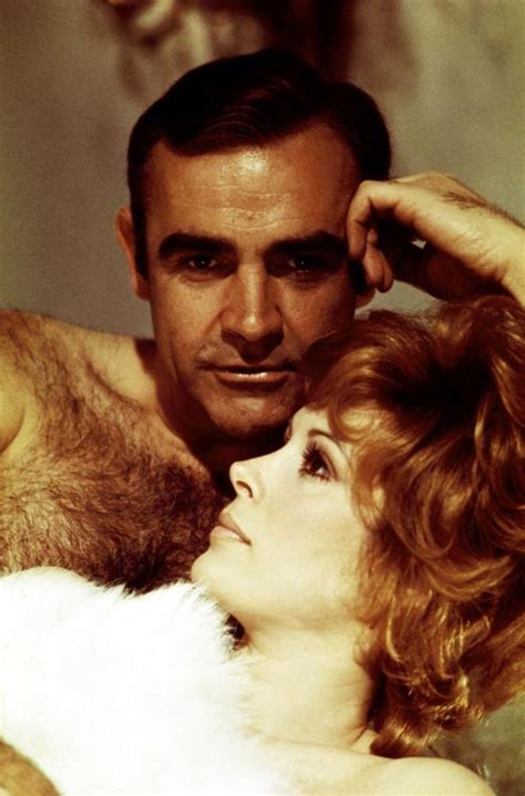 Sean Connery As James Bond Jill St John As Tiffany Case In