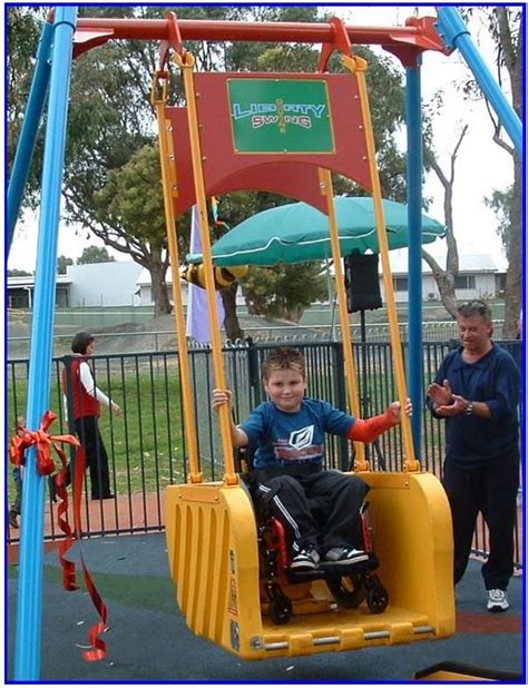Ada Swing Playground Playground Equipment Special Needs Kids
