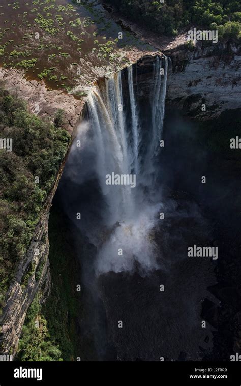 Kaieteur Falls Guyana The World S Widest Single Drop Waterfall Located On The Potaro River In