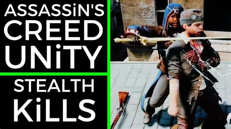 Assassin S Creed Unity Brutal Stealth Kill Frenzy Birds Eye View Of