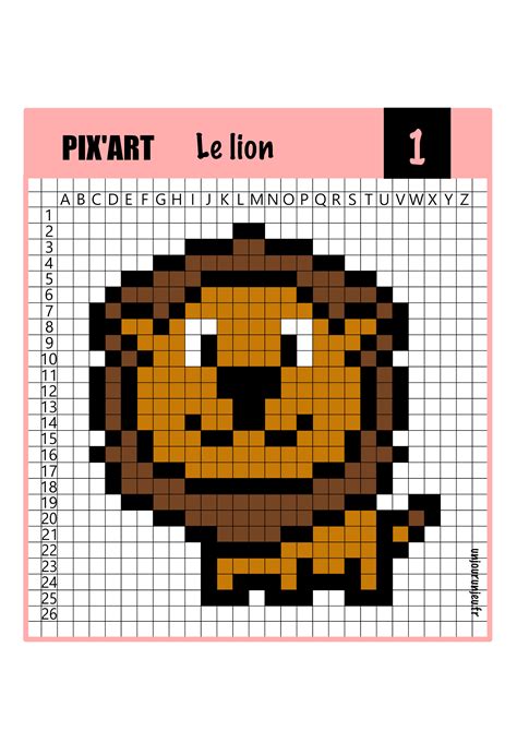 Licorne dessin et coloriage balises licorne dessin licorne. Pixel Art animaux : 12 modèles à télécharger gratuitement ...