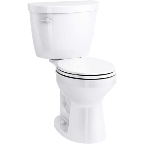 Kohler Cimarron Comfort Height Round Toilet Bowl Only In White 31589 0