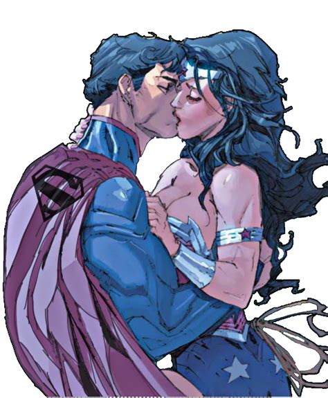 Superman Wonder Woman Kiss By Mayantimegod On Deviantart