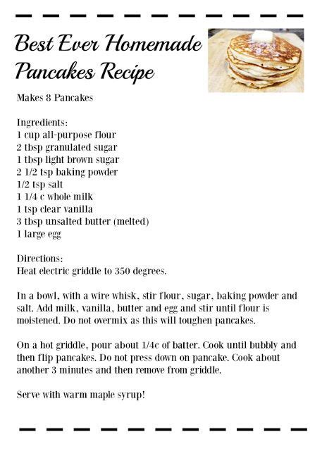 Best Ever Homemade Pancakes Recipe Make These Amazing From Scratch