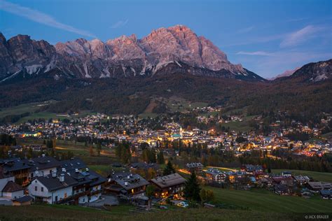 Cortina Dusk Dolomites Italy Mountain Photography By Jack Brauer