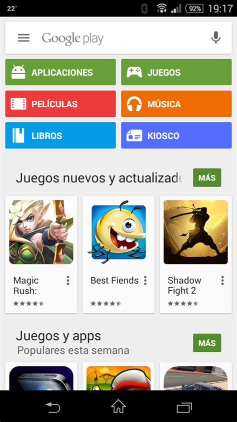 Aplicaciones Para Descargar Juegos Gratis Para Android Nueva Aplicación